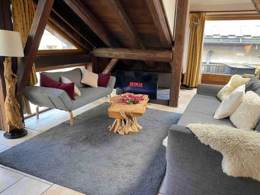90M2 Hypercentre, Terrace, Next To Ski Lift Chamonix Dış mekan fotoğraf